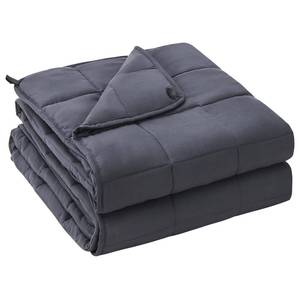 lot 1108 image: yescool Weighted Blanket for Adults (17 lbs, 48in x 72in, Grey) Cooling Heavy Blanket for Sleeping Perfect for 160-180 lbs, Twin Size Breathable Blanket with Premium Glass Bead, Machine Washable