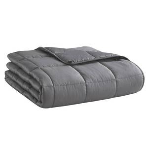lot 1113 image: LftAGRATY Weighted Blanket for Adults- Dark Grey, 48inx72in, 15lbs, Twin Full Size Heavy Throw Blanket, Cooling, Breathable, Microfiber with Glass Beads, Big, Washable, All-Season