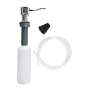 lot 2012 image: Danco 10038 Soap Dispenser with Curved Nozzle, 1 Pack, Chrome