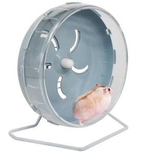 lot 2029 image: GKYZBB Hamster Wheel, 8.5 inch Silent Hamster Exercise Running Wheel with Stand,Pet Small Animals Exercise Running Toys,Adjustable Quiet Spinner for Guinea Pigs, Sugar Gliders, Gerbils (Blue, 8.5in)
