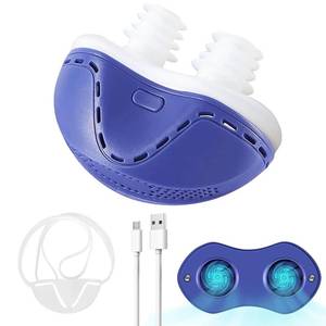 lot 2038 image: Anti Snoring Device - Mini - Variable Anti Snoring Aid - Upgraded StopSnoring Solution - Suitable for All Nose Shapes - Blue - D88