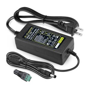 lot 2051 image: Power Adapter 12V 5A 4A 3A 2.5A 2A 1A AC DC Power Supply Cord Cable 5.5x2.1mm for Sceptre EC Series Monitor,ONN,AOC,Dell,Webcam, Router, Projector, CCTV, Speakers and More 12v 5a Monitor Charger