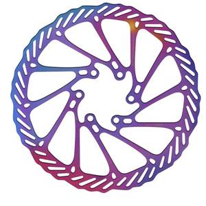 lot 2461 image: BUCKLOS 140mm 160mm 180mm 203mm MTB Disc Brake Rotor with 6 Bolts, Bicycle Brakes Stainless Steel Rotors M5 Screws, Opposite Hole Distance 44mm, fit Mountain Road Bikes MTB BMX