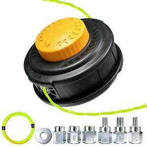 lot 4072 image: SIMUSI Easy Load and Auto Feed Trimmer Head, Universal Weed Eater Head Replacement for Echo, Ego, Dewalt, Stihl, Husqvarna Weed Eater, Speed Feed String Trimmer Head with 12FT0.095 Trimmer Line