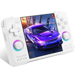 lot 4089 image: Upgraded XF40H Handheld Game Console, Retro Gaming Console Preloaded Classic Games with Multiple Emulators, 4.0 Inch 4K HD IPS Screen Open Source Linux System, Pocket Video Gaming (White-128G)