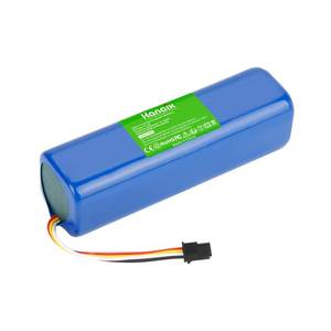 lot 4110 image: Hanaix Upgrade 6800mAh 14.4V Battery Replace for Xiaomi Roborock S4 S5 S6 S7 S50 S51 S55 E20 E25 E25 E35 E4 C10 T6 T60 T65 Max T4 T6 Robot Vacuum Cleaner