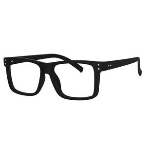lot 4150 image: Eyekepper Oversized Reading Glasses Square Large Frame Readers for Men and Women - Black 1.50