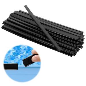 lot 4168 image: Svepndic 72PCS Pool Coping Strips for Overlap Above Ground Pool Liners, Pool Liner Lock Clips Replacement, Fits Up to 28ft Round, 12x24ft to 16x24ft Oval Pools