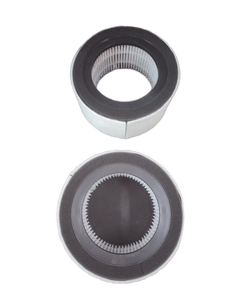 lot 6410 image: Pair of Round HEPA Air Filter Cartridges