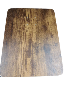 lot 6414 image: Wooden Folding TV Table with Assembly Instructions incomplete