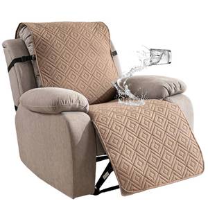 lot 6425 image: Genina Waterproof Recliner Chair Cover - 100% Protection Non-Slip, Washable and Durable Protector for Kids and Pets23.6ftft Camel