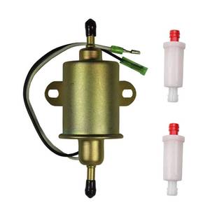 lot 6464 image: Ketofa 4011545 Fuel Pump Compatible with Polaris Ranger 1999-2012 Ranger 400 500 Replaces 4011492 4010658 4170020 with 2 Pcs Small Inline Fuel Filter 2530009 as is