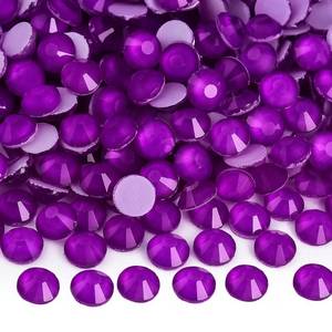 lot 10066 image: Blinginbox Hotfix Rhinestones,1440pcs Hot Fix Rhinestones for Crafts,Clothes,Decoration,Dk.Amethyst Neon,SS10