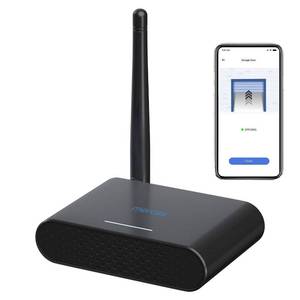 lot 10103 image: meross Smart Garage Door Opener Remote with External Antenna, Compatible with Amazon Alexa, SmartThings, Control Up to 3 Single Doors(Non HomeKit Versions with 2 Door Sensors)