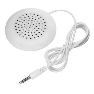 lot 10129 image: Yanmis Mini Speaker, Portable 3.5mm Plug Stereo Pillow Speaker Laptop Speakers Wired for MP3 MP4 Player Mobile Phone
