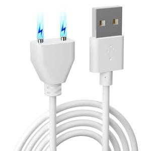 lot 12093 image: Bicmice USB Magnetic Charging Cable Replacement Charger Cord for Wand Massager Rechargeable Toys (8MM0.31In)