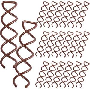 lot 12116 image: 20PCS Spiral Hair Pins, Spin Pins Spiral Bobby Pins for Girls, Women and Kids, Non-Scratch Round Clip and Bun Twist, Stylish Bun Bobby Pins, Premium Spin Pins for Hair, Brown