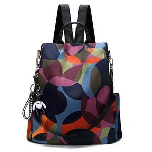 lot 12144 image: Freie Liebe Anti-theft Backpack Nylon BackPacks Handbags for Women Travel Rucksack Lightweight Shoulder Bags