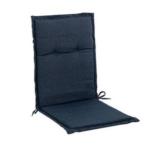 lot 13625 image: C-Hopetree Indoor High Back Rocking Chair Cushions for Glider and Swivel Rocker, Outdoor Replacement Highback Dining Seat Pads with Back Elastic and Ties, 18in x 42in x 1.5in, Navy Blue, Set of 1