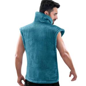 lot 13630 image: RENPHO King Size Heating Pad for Back, Fathers Day Dad Gifts for Men and Birthday Gifts for Husband, FSA Eligible, 24inx37in XL Large Weighted Electric Heat Pad for Neck and Shoulders, ETL Certified, Blu