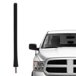 lot 16396 image: LQYLMY Short Rubber Antenna Compatible with Ram 1500 Dodge Jeep, 7in Car Wash Proof Flexible Rubber Aerial Antenna, Pickup Truck Radio Antenna Mast Replace# 56038725AC