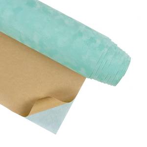 lot 18238 image: CRE8TIVE Mint Green Peel and Stick Wallpaper Velvet Felt Drawer Liner 12inx80in Colored Self Adhesive Felt Fabric Sheet Green Contact Paper Velvet Flocking Liner for Jewelry Drawer Box Lining Art Crafts
