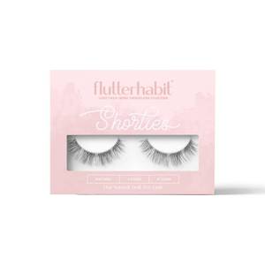 lot 18300 image: FlutterHabit The Shorties Lashes, 2 Sets of Eyelashes, DIY Natural Lash Extensions, Up to 10 Day Lash Wear, Salon Quality Cluster Eyelashes for a Natural Look, No Glue Included