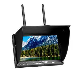 lot 18338 image: SoloGood 5.8Ghz 7Inch FPV Monitor with DVR 40Channels 800 x 480 LCD MonitorDisplay Screen Receiver Monitor Built in Battery for FPV Drone Quadcopter RC Car�