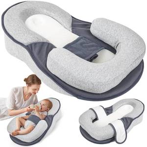 lot 19590 image: NILUTO Feeding Pillow Anti Overflow Feeding Pillow for Reducing Spit-Up, Safety Nursing Pillow