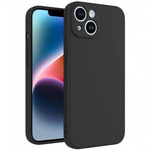 lot 20007 image: ULXITEYU Soft TPU Slim Case for iPhone 13 Mini, Lightweight, Snug Fit, Drop-Resistant, Shock-Absorbent, Scratch-Resistant, Black
