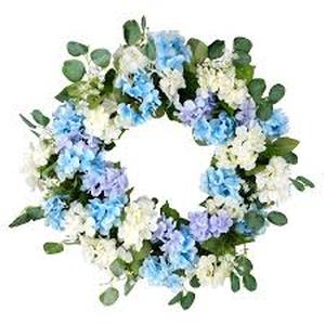 lot 11463 image: 1QUIZEM Artificial Hydrangea Flower Assortment in Bulk Box Wreath