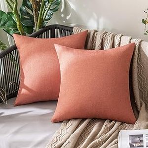 lot 18274 image: Miulee 2pk of pillow cases  17in 17in
