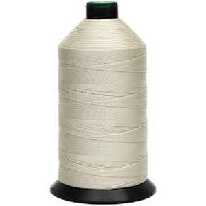 lot 20480 image: Hiohilo Beige Nylon Thread Spool 16 Oz