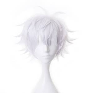 lot 2104 image: OSIAS Gojo Satoru Shock Hair JJK Cosplay Wig for Man