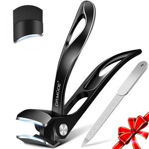 lot 4429 image: Ingrown Toenail Clippers, Edgy Nail Clipper for Thick Nails for Seniors, Slanted Nail Clippers for Men with Curved Blade, Heavy Duty Large Angled Fingernail Clipper with Wide Jaw