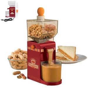 lot 6044 image: Peanut Butter Maker Home Electric Grain Grinder Anti Slip Sesame Sauce Mill Nut Butter Machine for Groundnut Almonds Cashews Hazelnuts EU Plug 220V Rechargeable Coffee Beans used