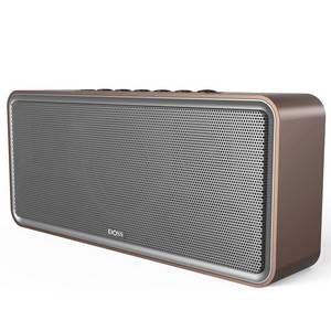 lot 6055 image: DOSS SoundBox XL 32W Bluetooth Speaker for Home �� 2.1 Channel with 12W Subwoofer, TWS Wireless Pairing,Daul DSP Technologies, Deep Bass, Room-Filling Sound - Gold