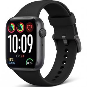 lot 6058 image: Smart Watch, Fitness Watch for Women Men Old Black