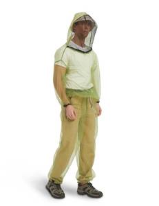 lot 6314 image: HENNCHEE Mosquito Suits for Adult, Mesh Net Bug Hooded Jacket Pant, Outdoor Full Body Protection Mosquito Proof Clothing (SM One Set)