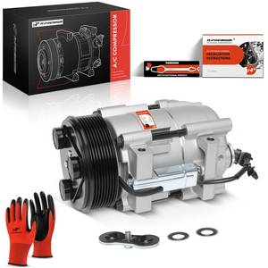 lot 9132 image: A-Premium Air Conditioner AC Compressor with Clutch Compatible with Dodge Ram 2500 2006-2009, Ram 3500 2006-2009, Ram 4500 2008-2010, Ram 5500 2008-2010, 5.9L 6.7L