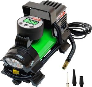 lot 9145 image: epauto 12V DC Portable Air Compressor Pump, Digital Tire Inflator