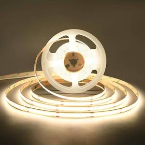 lot 10250 image: TUNICHX COB LED Strip Light DC 24V LED Strip Light Flexible Super Bright LED Strips,16.4FT 4000K Natural White,1600LEDs High Density Uniform Light for Bedroom Home Decor (No Adapter or Controller)
