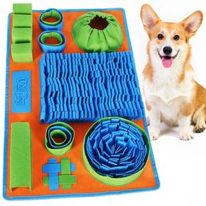 lot 12161 image: Vivifying Snuffle Mat for Dogs, Interactive Dog Puzzle Toy for Boredom and Mental Stimulation, Enrichment Feeding Game Sniff Mat Helps Slow Eating and Keep Busy