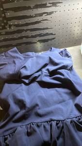 lot 12168 image: QACOHU Blue Cotton Dress Size S