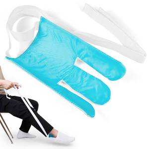 lot 12175 image: Folklyzo Sock Aid - Sock Aids for Putting On Socks - Sock Aid Device for Putting Socks Easy On and Off for Seniors, Disabled, Pregnant - Sock Helper Aide Tool - Sock Assistant Device (Blue)