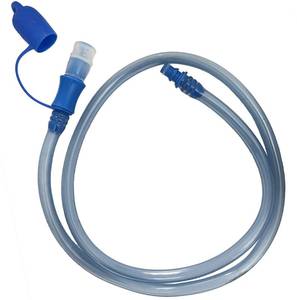 lot 12187 image: Hydration Bladder Universal Tube,Food Grade Silicone Mouthpiece,Straw Tube Length 39inches,Not Applicable to CamelBak (Blue)