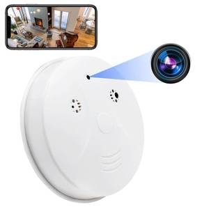 lot 12223 image: eovas Security Camera Smoke the Detector Camera 1080P WiFi Indoor Camera Hidden Camera with Night Vision and Motion Detection Real-Time Spy Camera for Home Office Safety