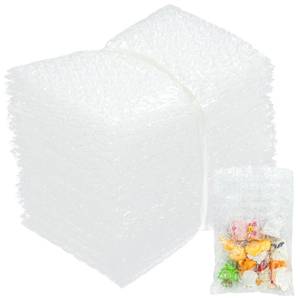 lot 12274 image: 50-Pack 4x6Clear Bubble Out Bags for Packing & Shipping �� Double-Wall Bubble Cushioning Pouch for Moving & Fragile small Items Storage