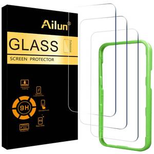 lot 12291 image: Ailun 3 Pack Screen Protector for iPhone 17  iPhone 16 Pro 6.3 inch with Installation Frame, Dynamic Island Compatible, Case FriendlyNot for iPhone1616Plus16Pro Max17Pro17Pro MaxAir
