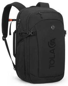 lot 13681 image: Tolaccea Travel Laptop Backpack 32L, TSA Friendly Flight Approved Computer Work Business Bag, Water-resistant Carry on Luggage, Durable Casual Daypack College Rucksack for Men Women